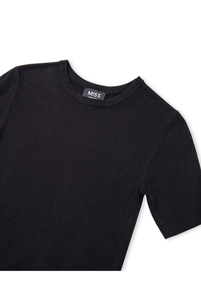 MISS IPEKYOL Round Neck Basic Knitwear