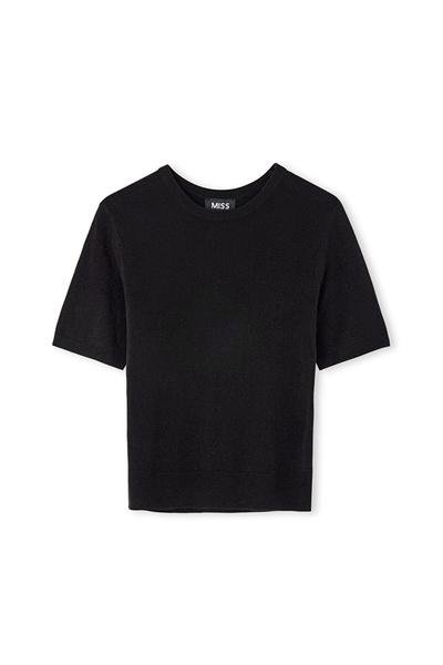 MISS IPEKYOL Round Neck Basic Knitwear