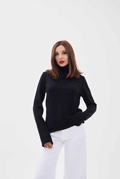 Deridün Yıldız Shoes 4214 knitwear straight fisherman salaş-black