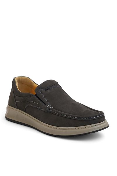 Konfores 2131 Genuine Leather Top Quality Anatomical Sole Men's Daily Casual Shoes