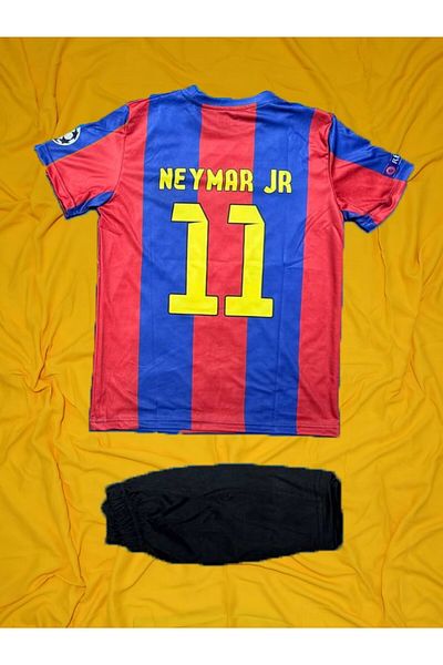 bergibo ДЕТСКИ КОМПЛЕКТ ОТ ШОРТИ И ТЕНИСКА NEYMAR - КОМПЛЕКТ NEYMAR BRAZIL