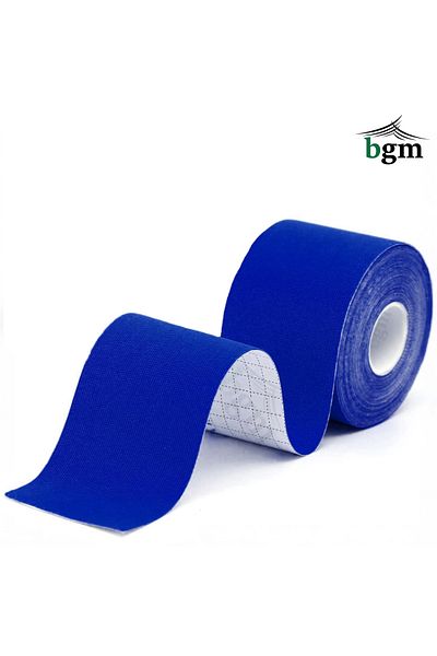 bgm High Quality Blue Kinesiology Tape - Pain Tape, 4.5 Meters X 5 cm