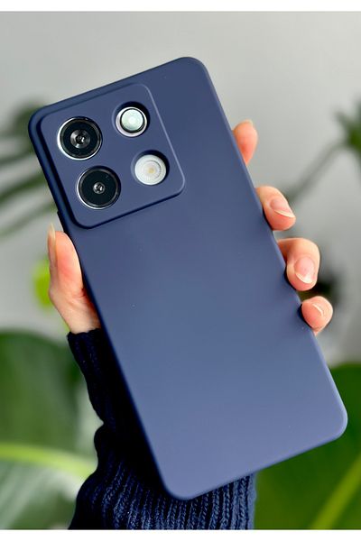 Go Aksesuar حافظة سيليكون مرنة متوافقة مع هاتف Redmi Note 13 Pro 5G