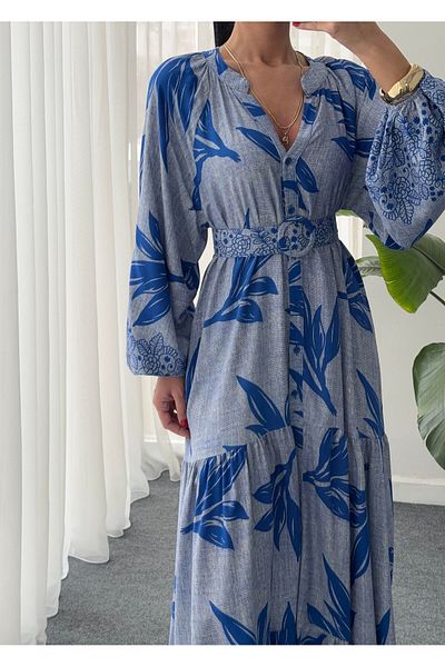 MADAME MELEK Rochie Camer - Lungime Maxi Lungime Casual Fit