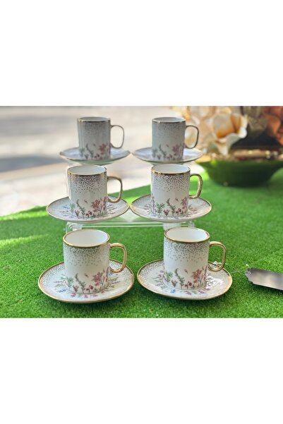 ACAR axel kahve fincan takımı 6 kişilik