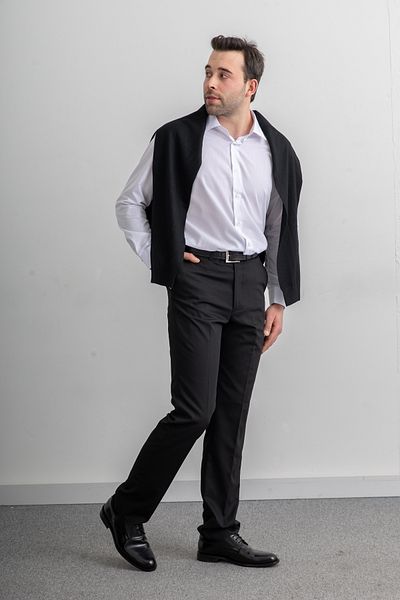 Yüksel Ergül Men's Easy-Iron Slimfit Cut Slim Fit Shirt