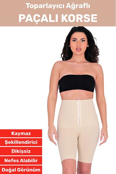 Wintoup Special Production Body Shaper Size Reducing Firming Long Recovery Corset with Fasteners