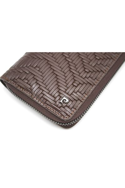 Pierre Cardin Genuine Leather Zippered Long Wallet (Original Pc11056)