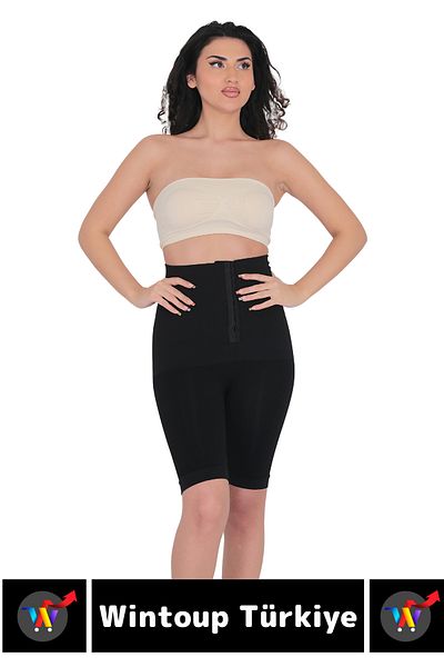 Wintoup Special Production Body Shaper Size Reducing Firming Long Recovery Corset with Fasteners