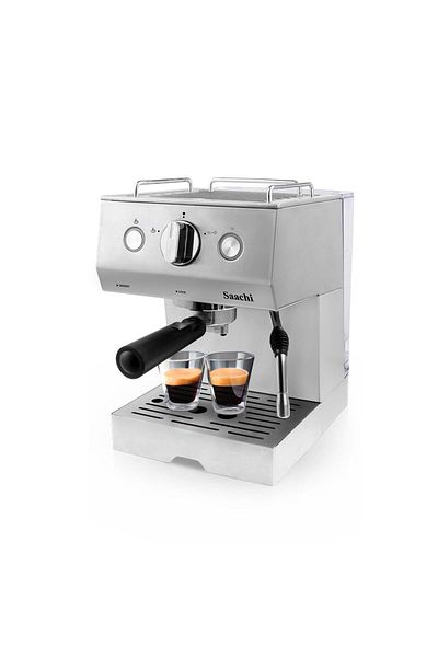 SAACHİ Saachi Espresso Machine With 15 Bar Steam Pressure Pump NL-COF-7060 1140W - Silver