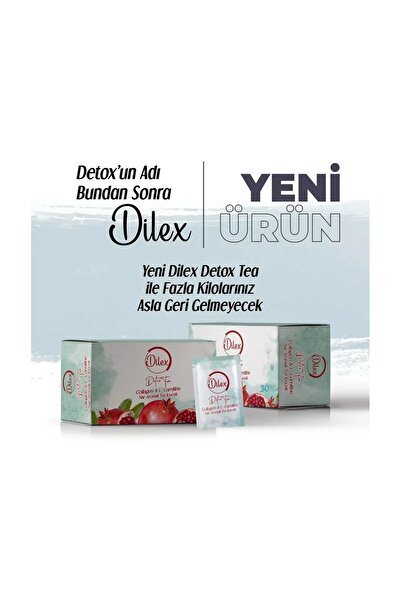 DİLEX L-carnitine&collegen Nar Aromalı Detox Tea