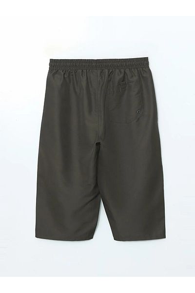 LC Waikiki LCW SWIMWEAR Μαύρο Ανδρικό μαγιό σε μήκος κάτω από το γόνατο
