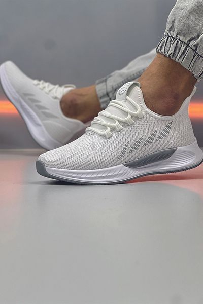 FLY STEP Daily Knitwear Lightweight Flexible Orthopedic Sneaker Sports Running and Walking Shoes