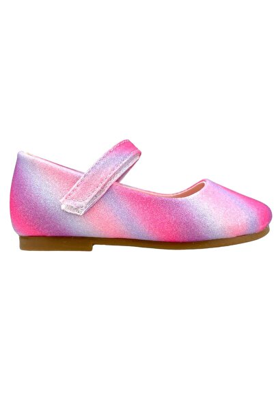 Nubebe حذاء فوشيا قوس قزح للأطفال