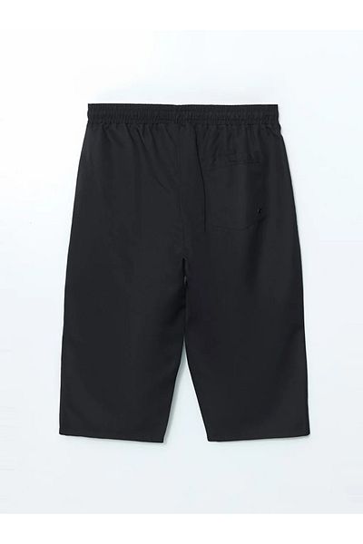 LC Waikiki LCW SWIMWEAR Μαύρο Ανδρικό μαγιό σε μήκος κάτω από το γόνατο