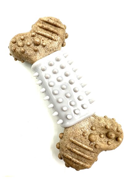 Tasma Market Küçük Irk ve Yavru Diş Kaşıyıcı Tartar Önleyici Kemik Köpek Oyuncağı Seti 2'li M