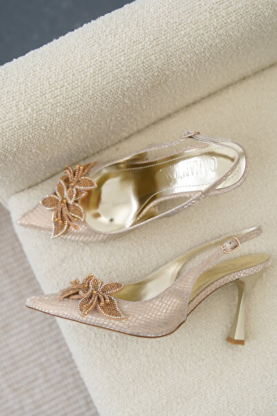 Cananın Pabuçları ПАРИЖ 207 ТОКА ДЕТАЛЬНО ОЗДОБЛЕНІ КАМІННЯМ ЧЕРЕВИКИ