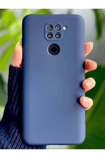 Go Aksesuar حافظة سيليكون مرنة متوافقة مع هاتف Redmi Note 9