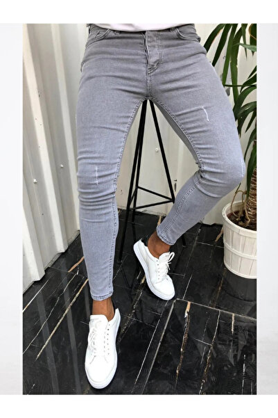 m.baba Erkek Slim Fit Likralı Kot Pantolon