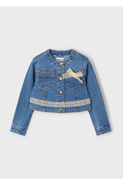 MAYORAL Girl's Denim Jacket_Mnvs3406