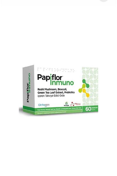 Heritage Home Papiflor Inmuno 60 Capsules Sexual Infectious Immune System Support