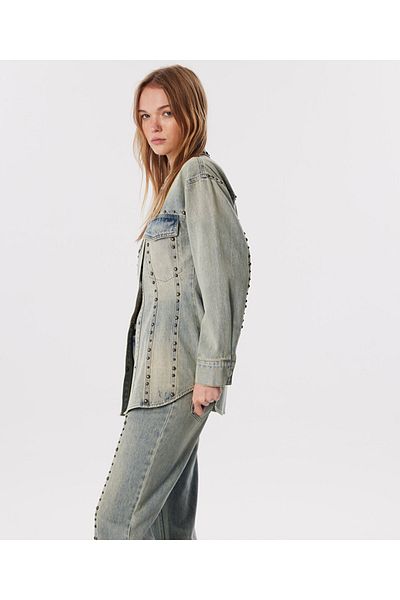 Twist Jachetă de jeans - Trok Printed