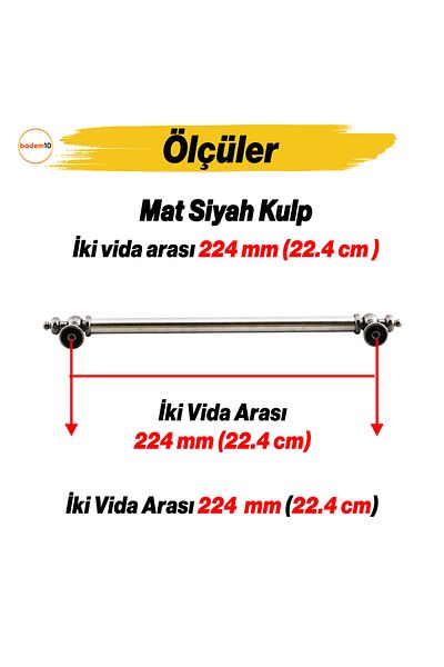 Badem10 Ottomane (224 mm) Mobilier din metal nichel antic antic Sertar de bucătărie Dulap dulap Mâner Mâner