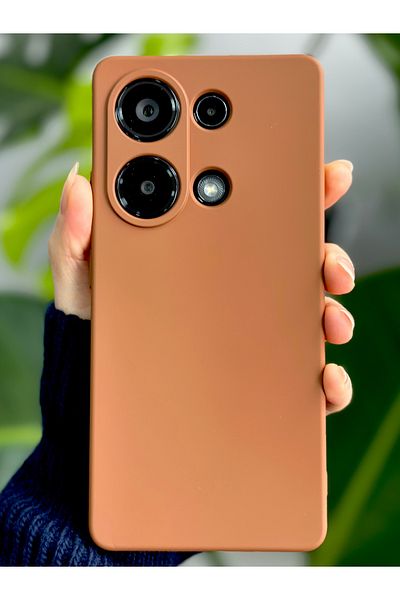 Go Aksesuar حافظة سيليكون مرنة متوافقة مع Redmi Note 13 Pro 4G