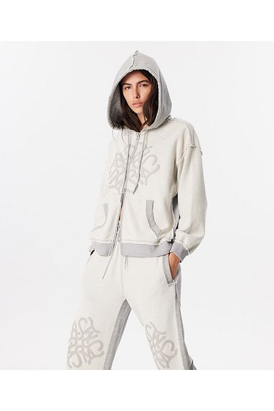 Twist Embroidery Detailed Sweatshirt