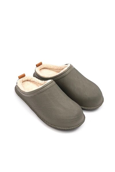 GEZER 12464 Eva with Fur Inside Wet Floor Men's Winter Home Garden Street Work Slippers