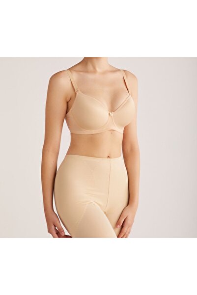 Kom Women's Underwire Covered Bra - Support Özgür Model Kq.Oldystyn.1K.M1.K4