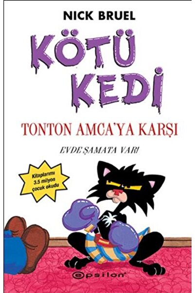 Epsilon Yayınevi Kötü Kedi Ton Ton Amcaya Karşı 4