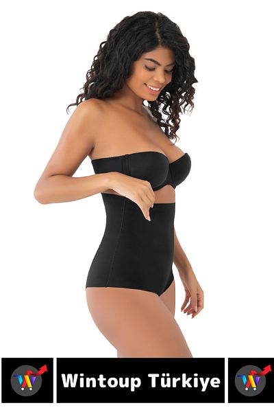 Wintoup No Trace Non-Slip Firming Body Shaping Laser Cut High Waist Slip Corset