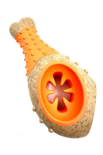Tasma Market Durable XL Chicken Leg Dog Toy