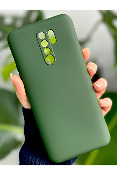 Go Aksesuar Redmi 9 Uyumlu İçi Kadife Lansman Esnek Silikon Kılıf