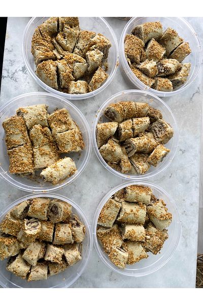 tadıbu Abdurrahman Sweeter Filled Sesame Sarma Halva 500 Gr