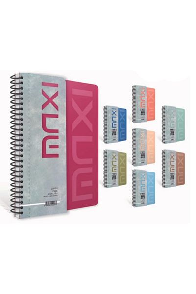 Gıpta Maxi Spiral Pp. Cover - 150 Yp.17X24 4 2 Bookmark Notebook