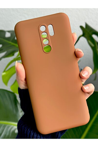 Go Aksesuar Redmi 9 Uyumlu İçi Kadife Lansman Esnek Silikon Kılıf
