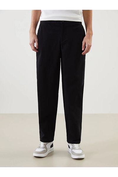 LC Waikiki Xside Black Comfortable Fit Men's Trousers