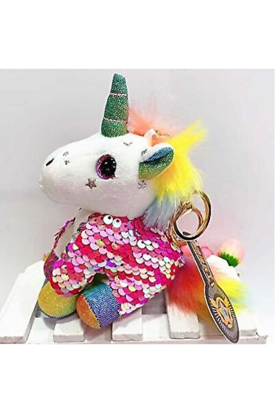 Mıncır Shop Breloc drăguț cu unicorn - Jucărie de pluș cu mascota