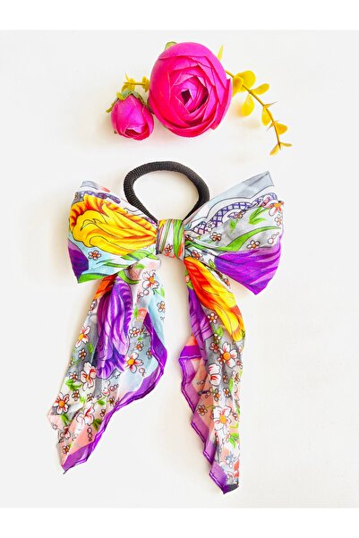 BERG ATELIER Cataramă retro din cauciuc cu fundă din satin