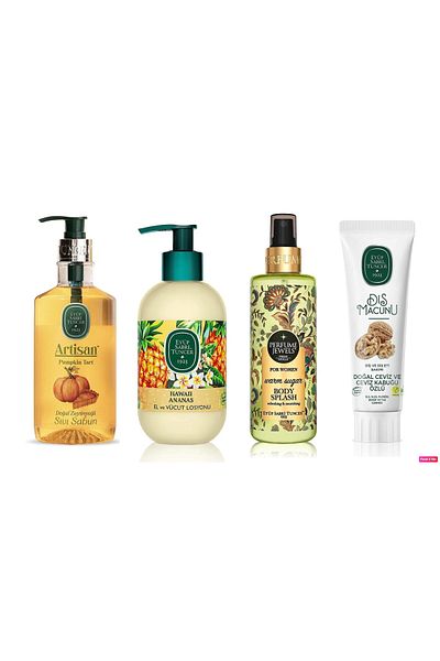 Eyüp Sabri Tuncer Eyüp Sabri̇ Tuncer Gold Series Tooth Paste, Lotion, Liquid Soap, Body Splash