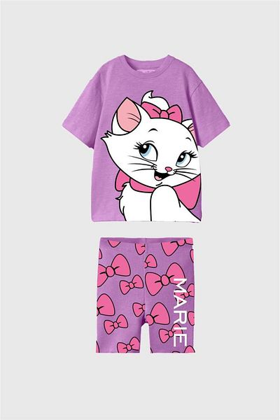 Bloom Bbk-244 purple short girl's set