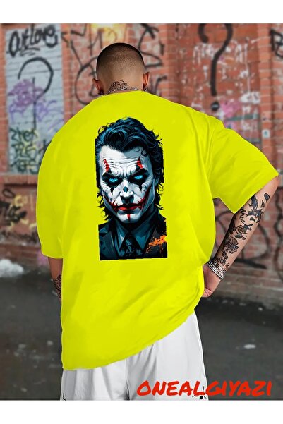 oneagılyazı Joker Back Printed Oversize T-Shirt