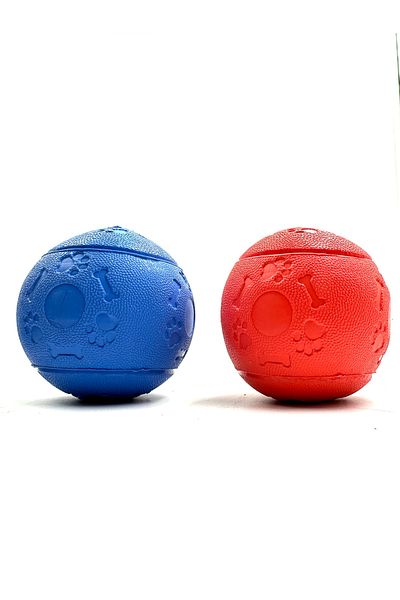 Tasma Market Play Ball Set - Sturdy Dog Games with Storage Container 2Pcs