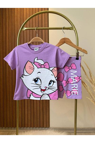 Bloom Bbk-244 purple short girl's set