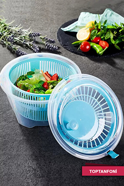 Yippo Salata Kurutucu Meyve Sebze Kurutma Makinesi - Çevirme Kollu 4,4 Litre ...