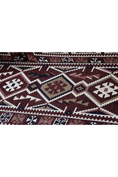 mdhomecarpet Anadolu Şark Köşesi Takımı (70x190), Ev Mobilya, Şark Odası, Yer Minderi 4 Parça Süngerli