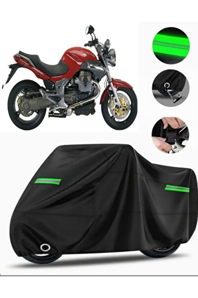MotoEN غطاء دراجة نارية متوافق مع Moto Guzzi Breva V 1100 Premium (متوافق مع ...
