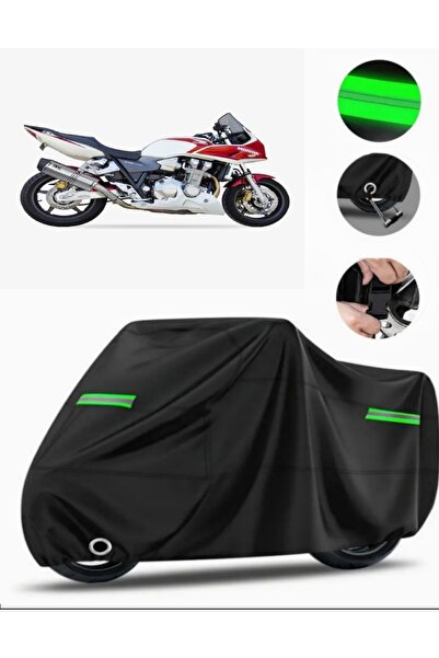 MotoEN غطاء دراجة نارية متوافق مع Honda CB 1300 Premium (متوافق مع القفل) - أ...
